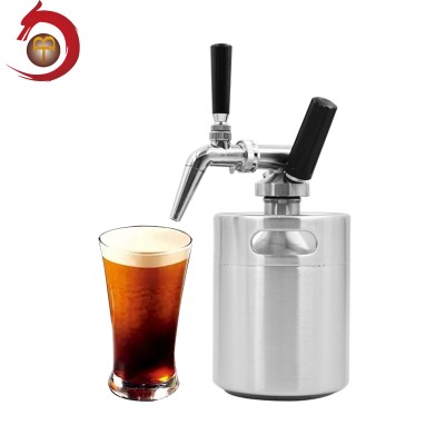 2L home brewing nitro cold coffee maker with tap system