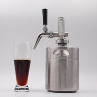 Nitro Cold Brew Coffee Maker 64 OZ Mini Stainless Steel Keg